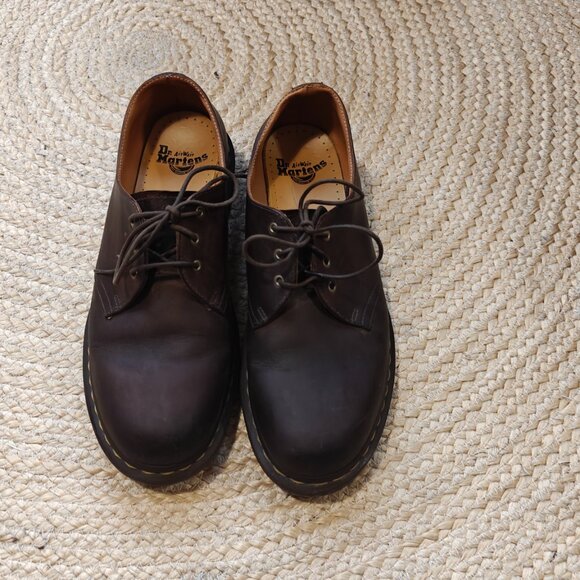 Dr Martens 1461 Brown Leather Oxfords Size US11 - Picture 2 of 9